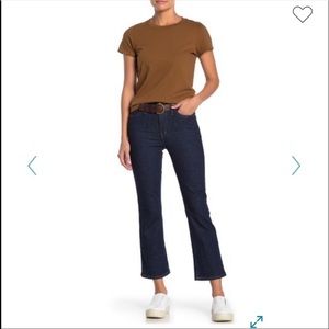 Madewell Cali Demi-Boot Jeans Dark Wash